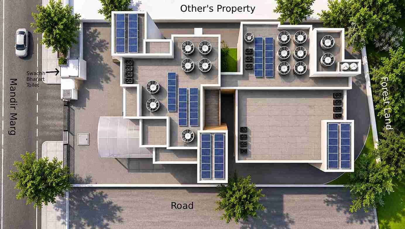 Mandir Marg Commercial Building
